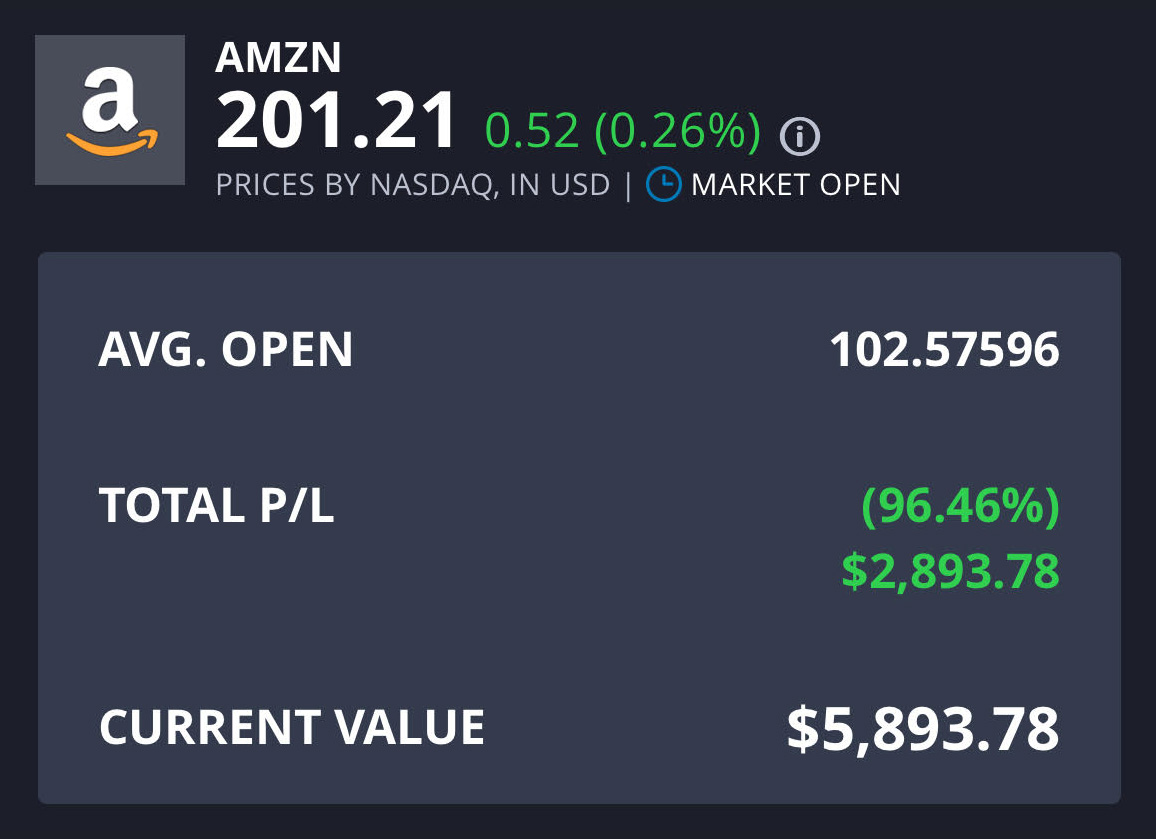 dechart trading amazon